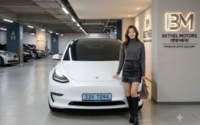 인천전기차중고 모델 Y 롱 레인지 매물 사진 2 - 2024/12 35,562km